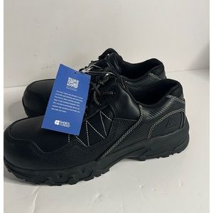 NWT ACE Work Boots Piston Low Aluminum Toe black size 9